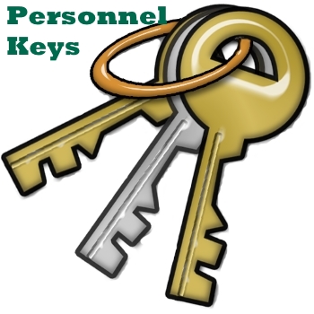 Personnel Key Button