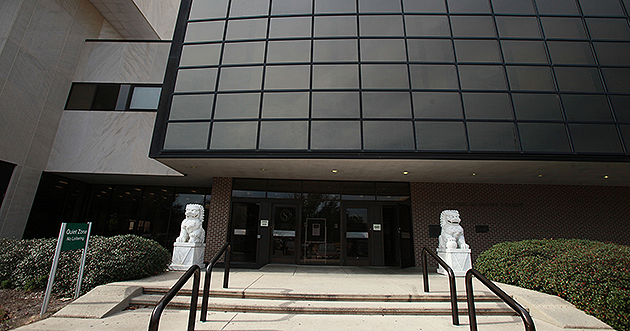 Front of Sims Library